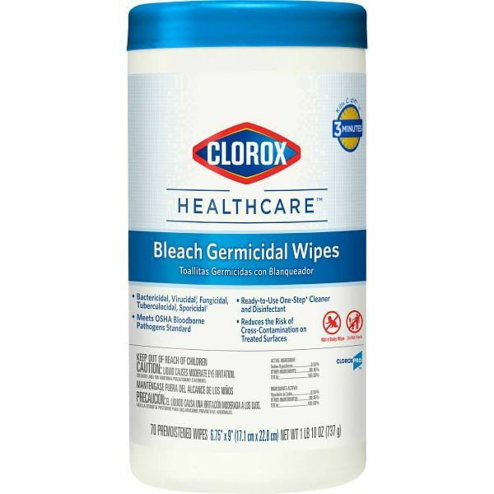 Healthcare Bleach Germicidal Wipes (70-Count/Canister)