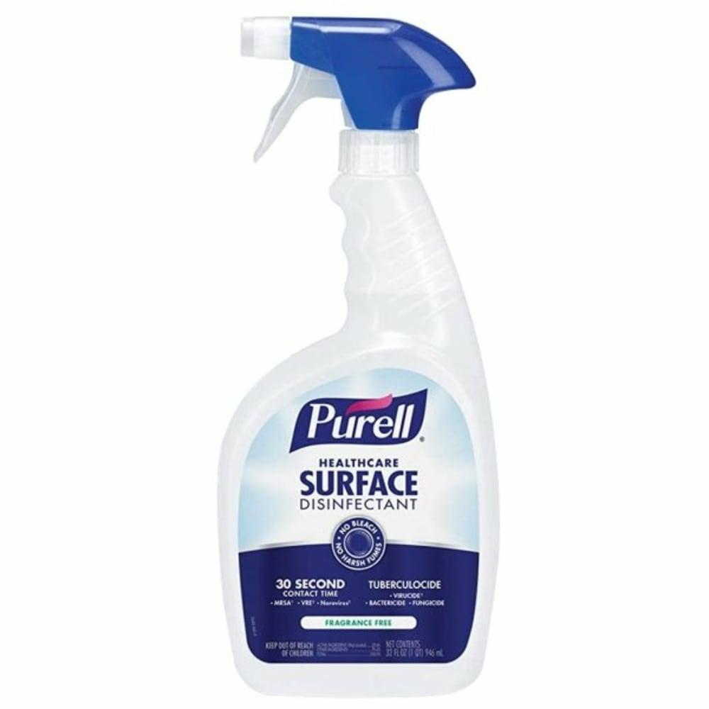 Healthcare Surface Disinfectant Spray Fragrance Free 32 Oz. Case Of 6