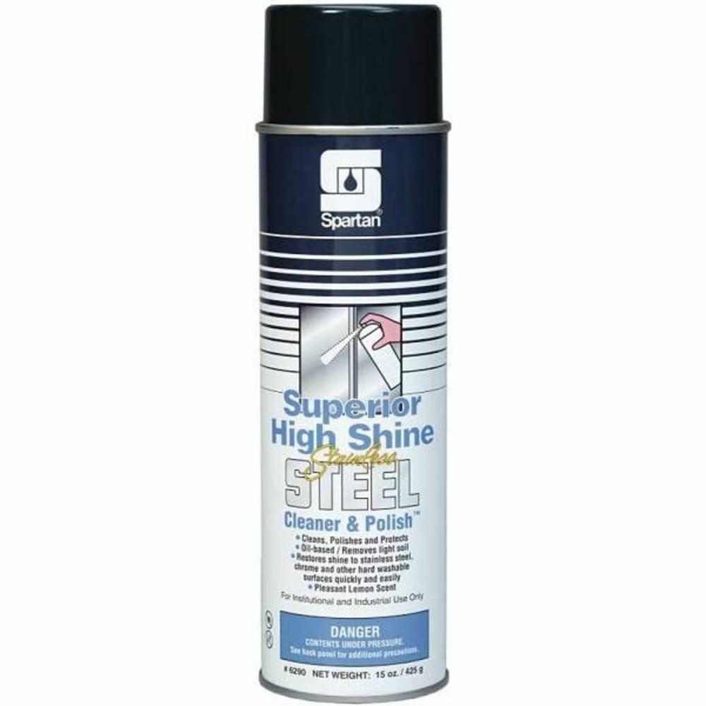 Hi Shine 15 Oz. Aerosol Can Stnls Steel Cleaner And Polish (12-Case)