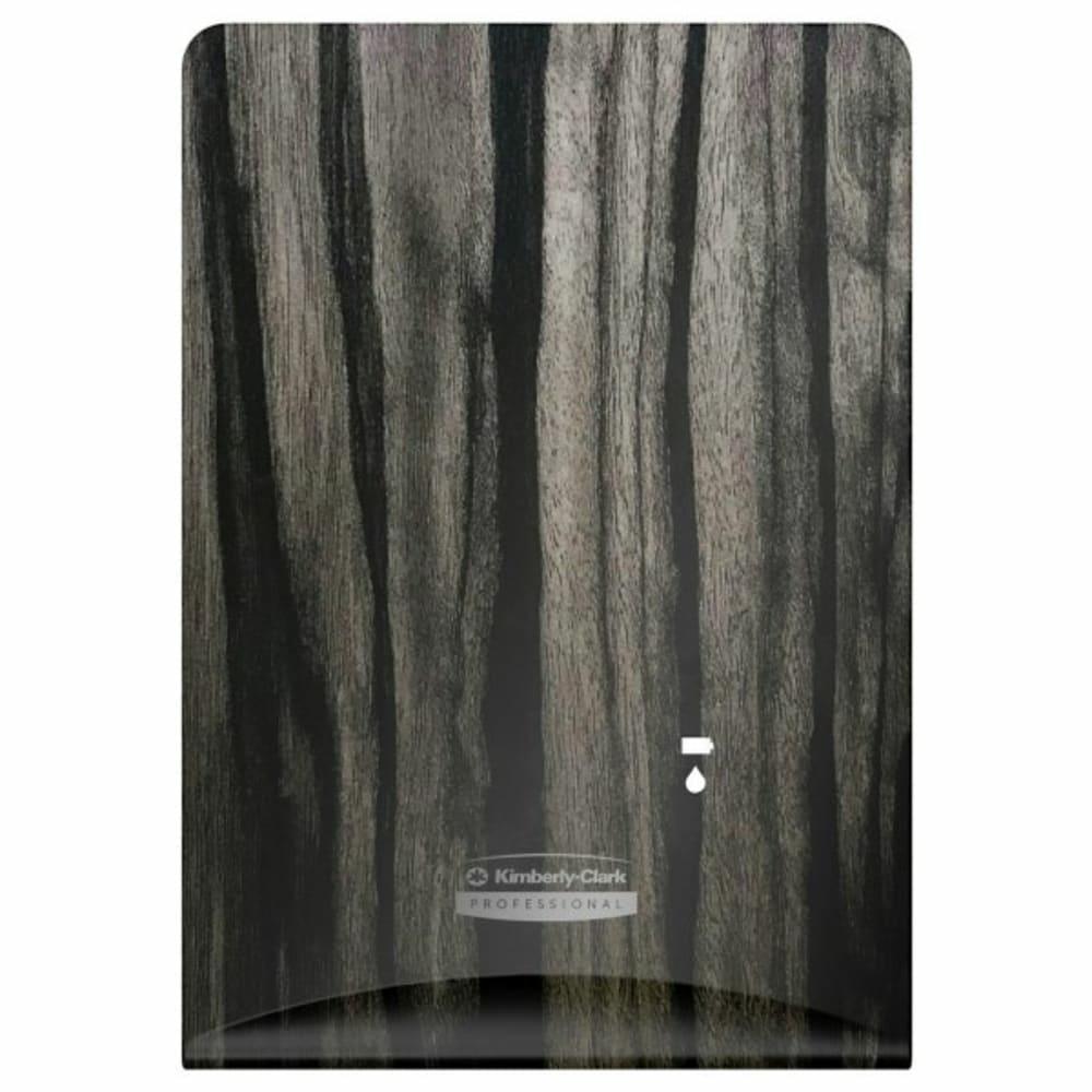 Icon Soap And Sanitizer Dispenser Faceplate (Ebony Woodgrain)