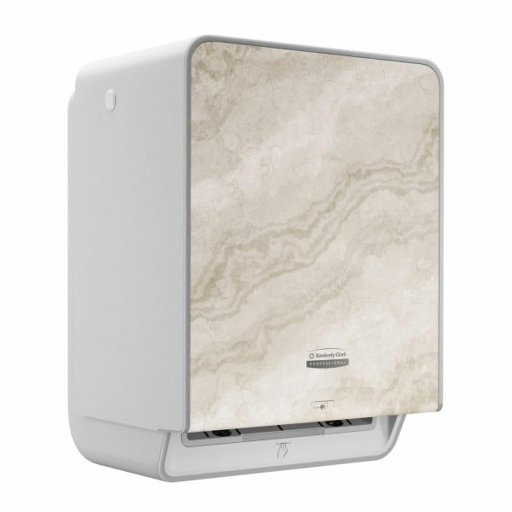 Icon™ Automatic Hard Roll Towel Dispenser With Faceplate (Warm Marble)