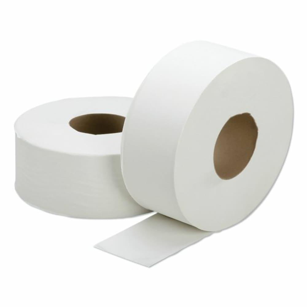 Jumbo Rl Toilet Tissue 1 Ply 4000 Ft White Case Of 6