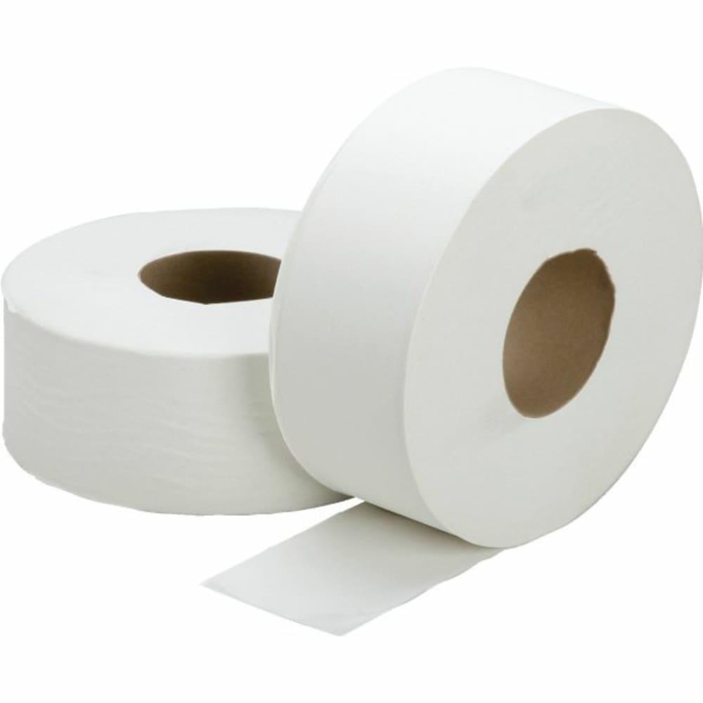 Jumbo Roll Toilet Tissue 1-Ply 3.7″W X 2000’L, Box Of 12