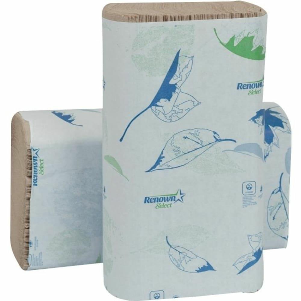 Natural Multi-Fold Paper Towels 250 Sheets/Pack, 16 Packs (4000-Case)