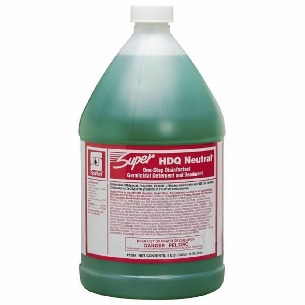 Neutral 1 Gallon 1-Step Cleaner/Disinfectant, Case Of 4