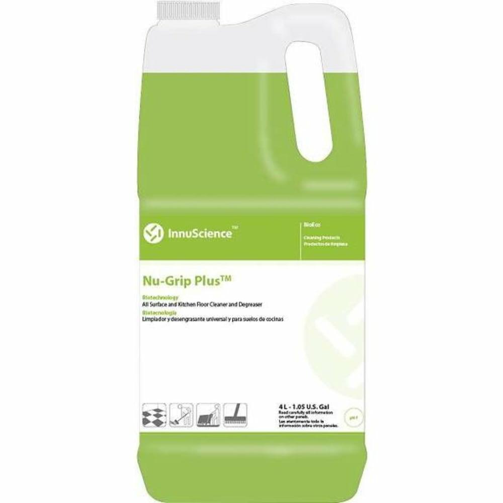 Nu-Grip Plus 4L Surface And Kitchen Floor Cleaner Case Of 2