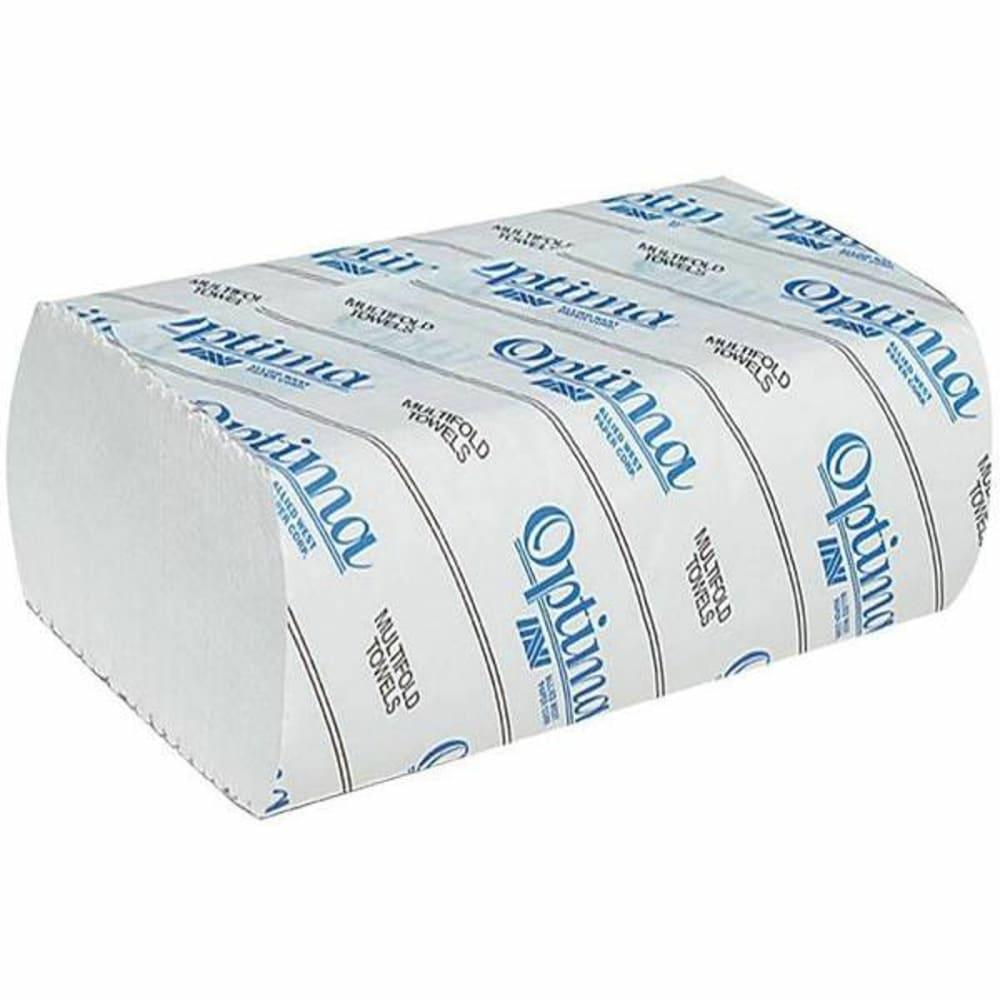 Premium 10.6 In. X 9.5 In. Multifold Paper Towels (White) (12-Case)