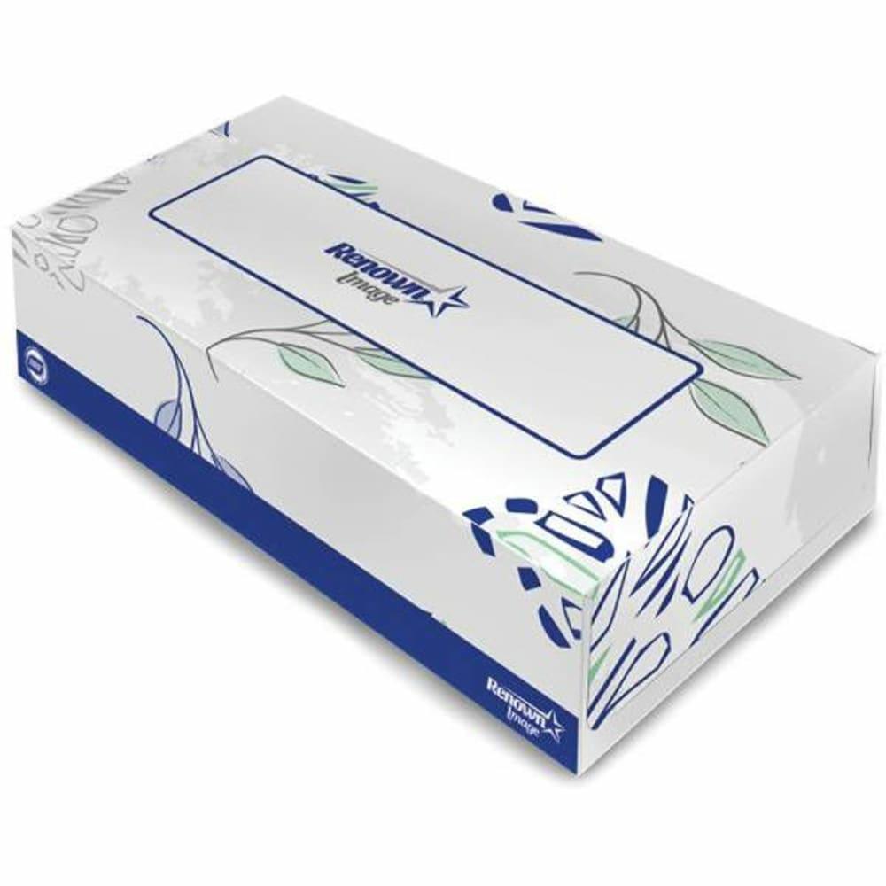 Premium 2-Ply Flat Box Facial Tissue (30-Case)