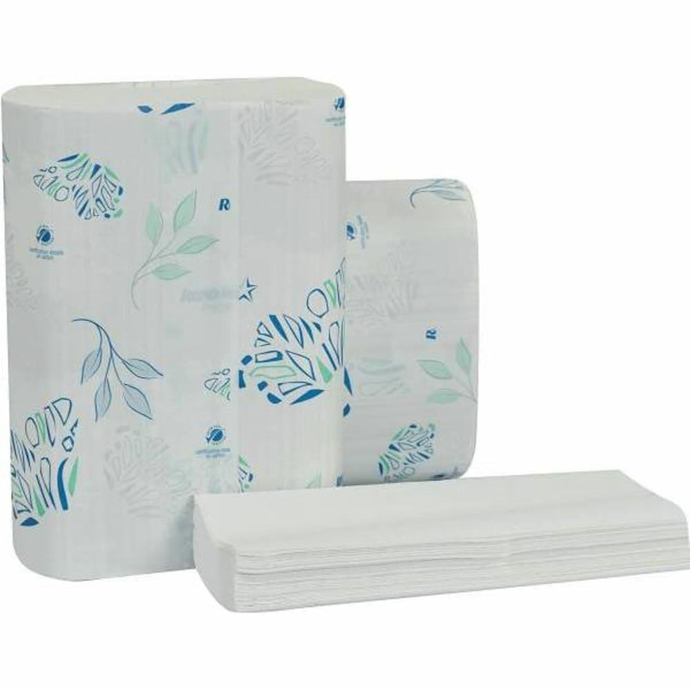 Premium Bright White Lux Ury Multi-Fold Paper Towels Case Of 12