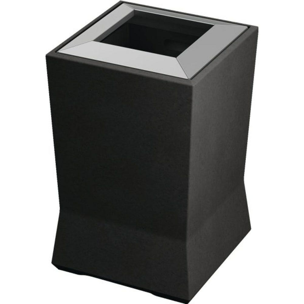 Products Modtec 20 Gallon Square Trash Can W/ Liner (Gunmetal)