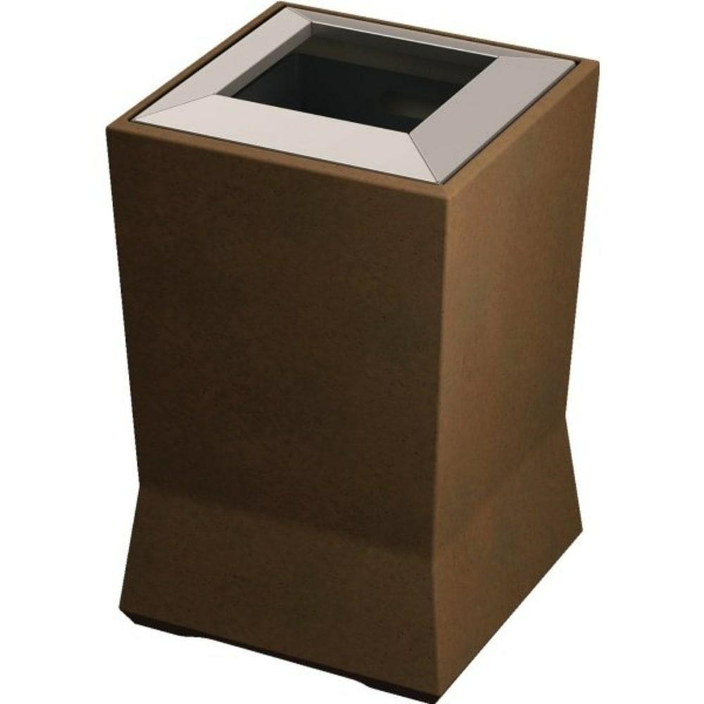 Products Modtec 20 Gallon Waste Container In Old Bronze