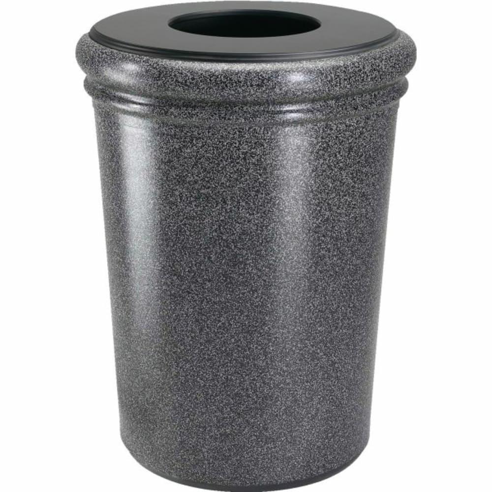 Products Stonetec 50 Gallon Round Trash Can (Pepperstone)