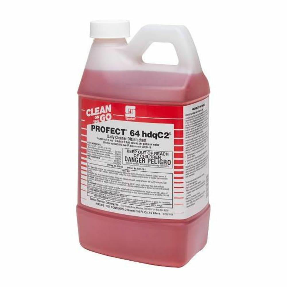 Profect 64 Hdqc2 2Oz Neutral Disinfectant W/ Dye/Frag. Case Of 4