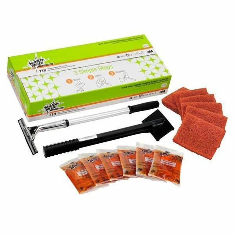 Quick Clean Griddle Cleaning System Starter Kit 710