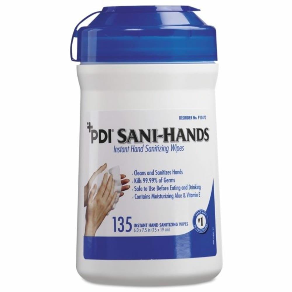 Sani-Hands Alc Instant Hand Sanitizing Wipes, Carton Of 1620