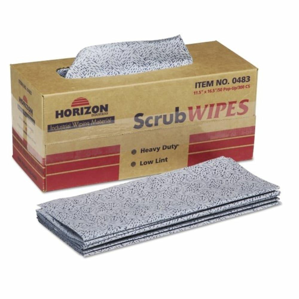 Scrubwipe Preparation Wiper Blue Case Of 300