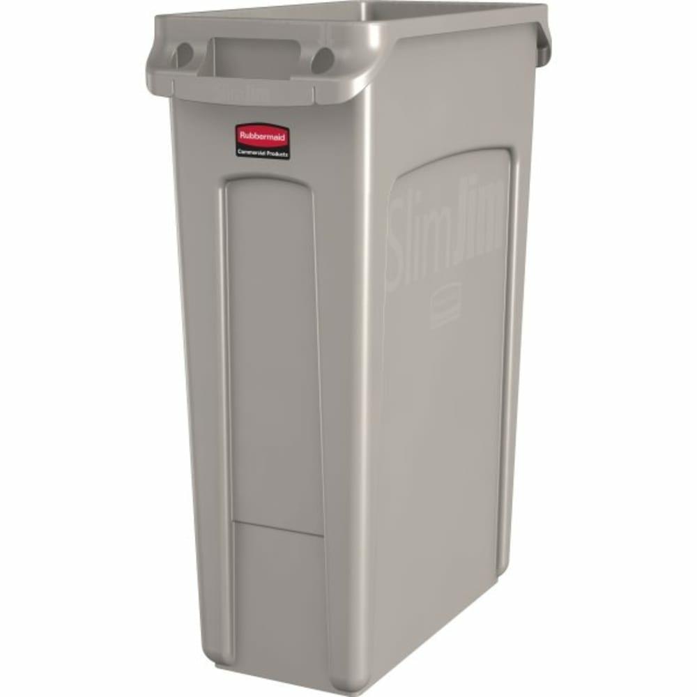 Slim Jim 23 Gallon Trash Can (Beige)