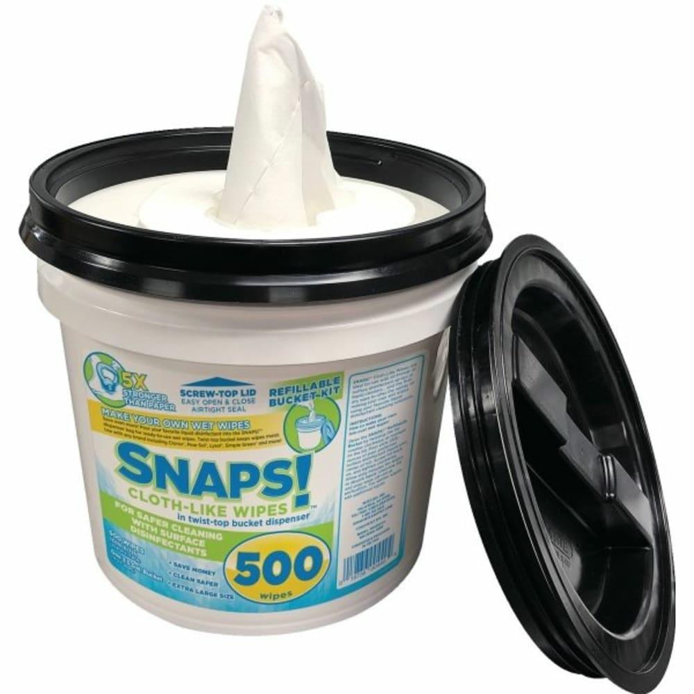 Snaps Wipes Bucket Package Of 500