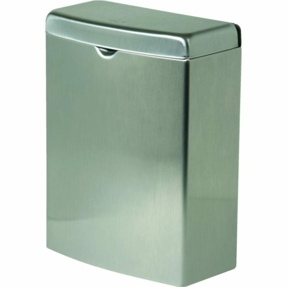 Surface-Mount Sanitary Napkin/Tampon Waste Bin (Stainless Steel)