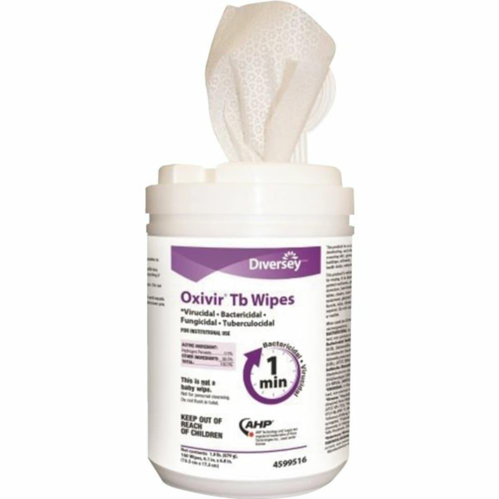 Tb Disinfectant Wipes, 160/Canister, 12 Canisters/Carton