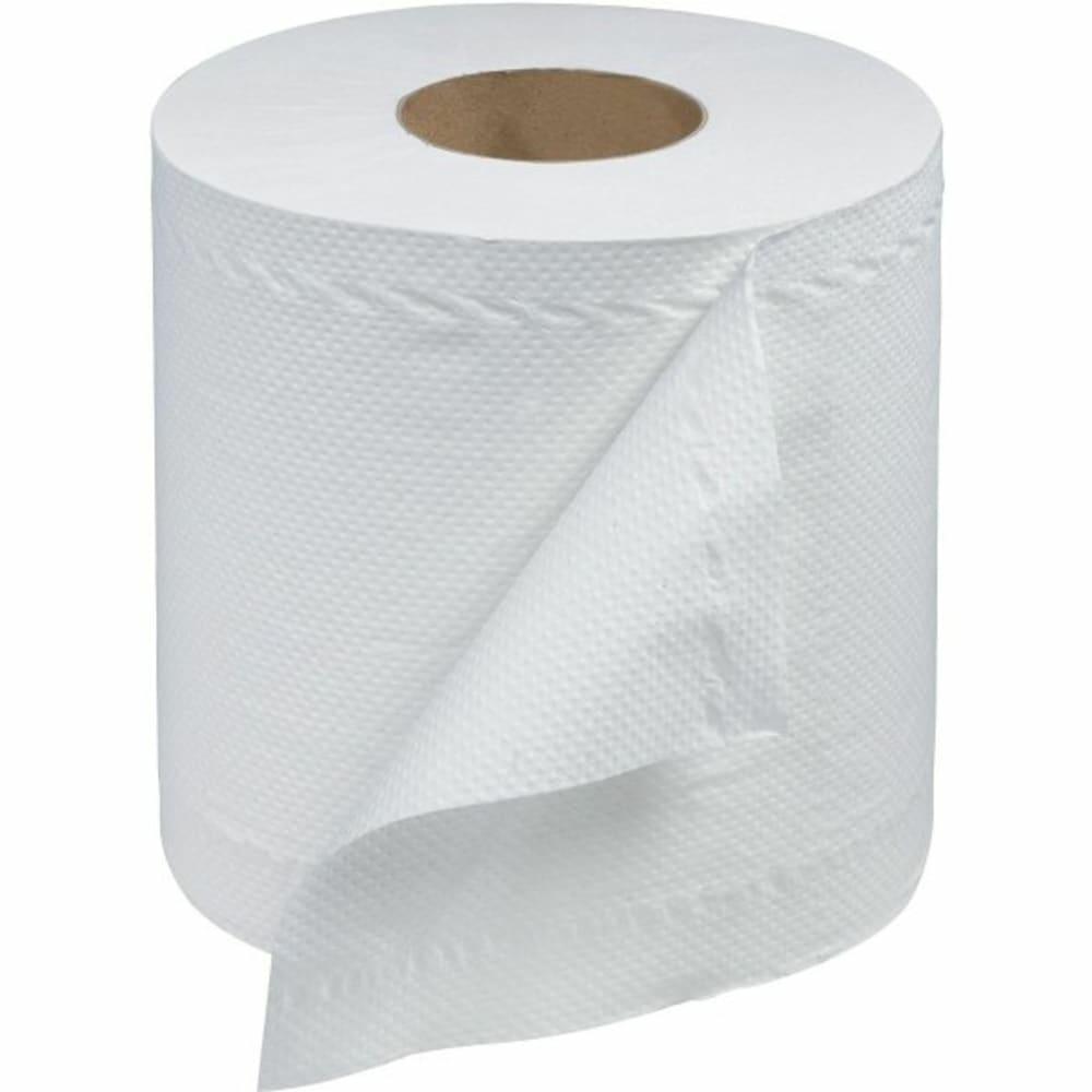 White 2-Ply Center Pull Paper Towels, 530 Sheets Per Roll, Case Of 6