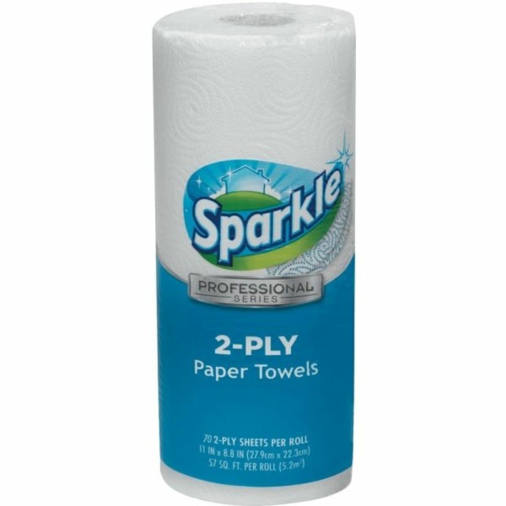 White Premium Roll Paper Towels 2Ply 70 Sheets Per Roll 30 Case