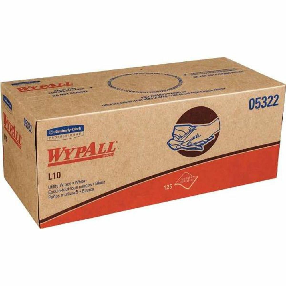 Wypl10 1-Ply White Pop-Up Box Limited-Use Disposable Towels (18-Case)