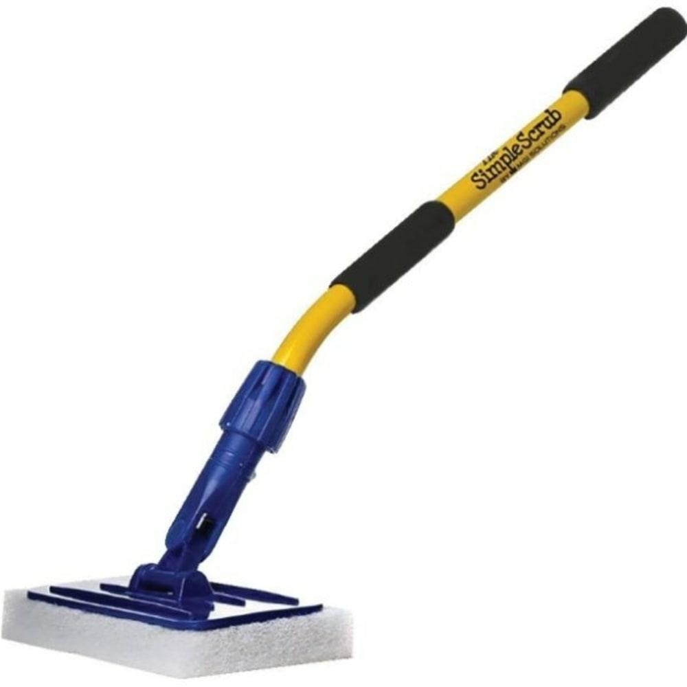 Yellow Aluminum/Plastic Multi-Purpose Scrubber