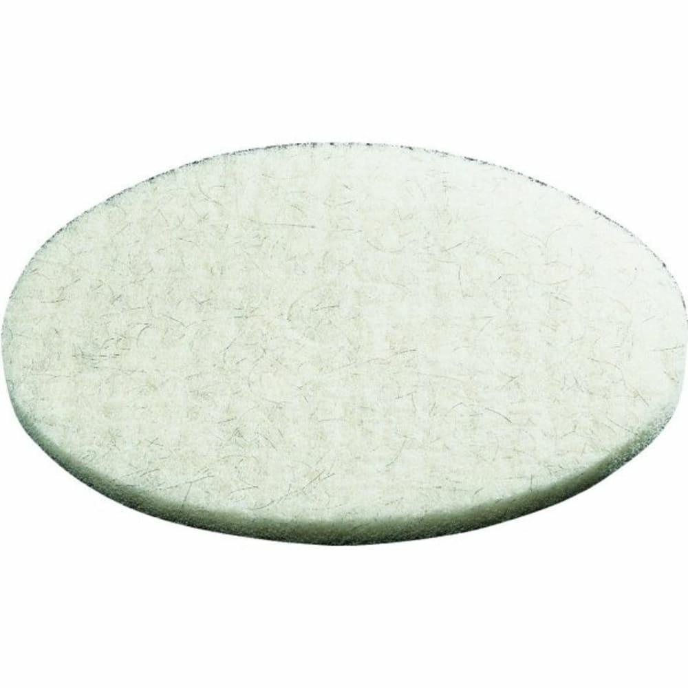 20 In Heavy-Duty Buffering Floor Pad (5-Box) (White)